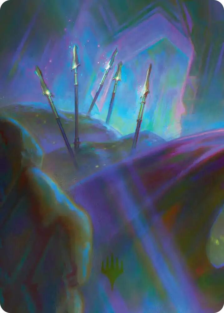 Long Lost Lances Art Card 7 12 7 (Art Series: The Hobbit)  | Good Games Modbury