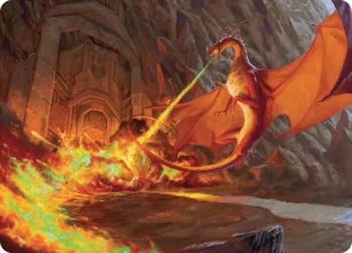 Smaugs Fury Art Card 18 (Art Series: The Hobbit)  | Good Games Modbury