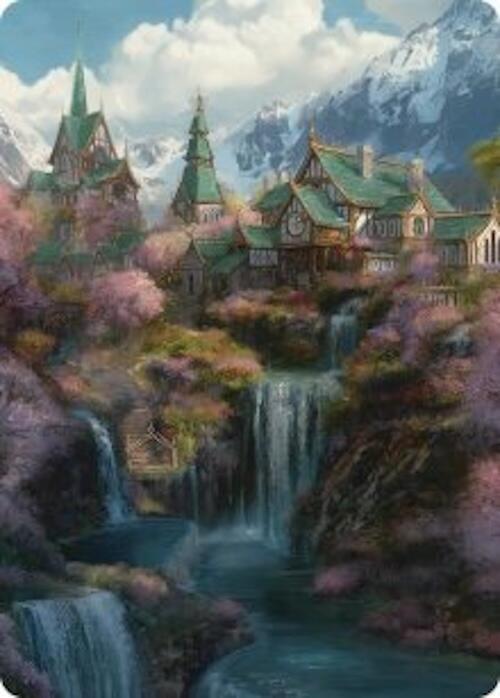 Rivendell Art Card 40 (Art Series: The Hobbit)  | Good Games Modbury