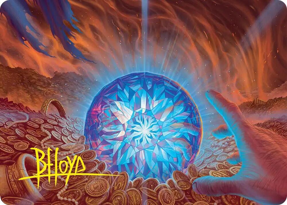 The Arkenstone Art Card Gold Stamped Signature 44 (Art Series: The Hobbit)  | Good Games Modbury