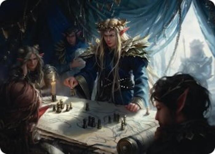 Thranduil the Strategist Art Card 49 (Art Series: The Hobbit)  | Good Games Modbury