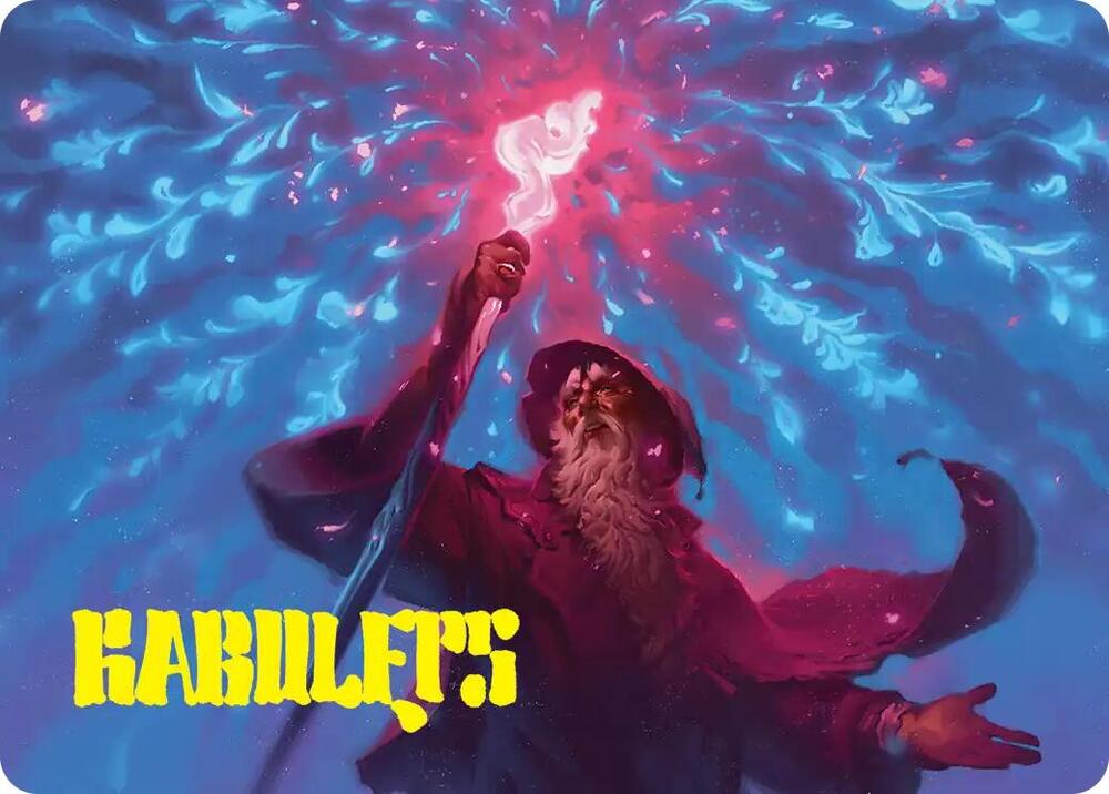 Wizards Staff Art Card Gold Stamped Signature 15 (Art Series: The Hobbit)  | Good Games Modbury