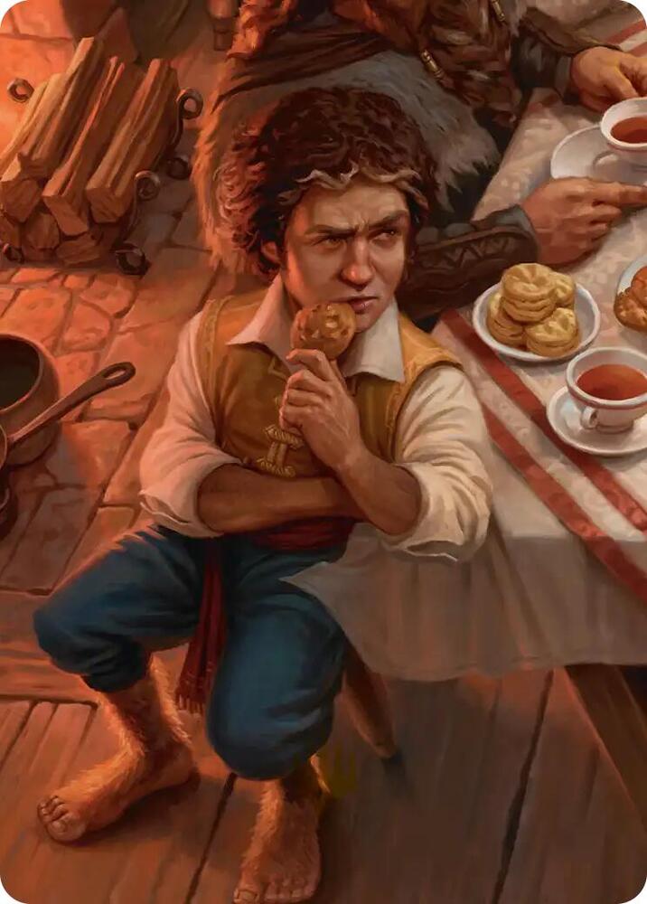 Bilbo Fellow Conspirator Art Card 4 12 4 (Art Series: The Hobbit)  | Good Games Modbury