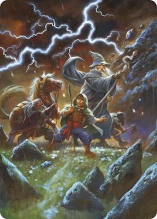 Call Forth the Tempest Art Card 33 (Art Series: The Hobbit)  | Good Games Modbury
