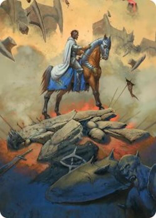 Aragorn the Uniter Art Card 34 (Art Series: The Hobbit)  | Good Games Modbury
