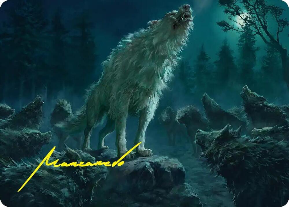 Reverent Howl Art Card Gold Stamped Signature 16 (Art Series: The Hobbit)  | Good Games Modbury