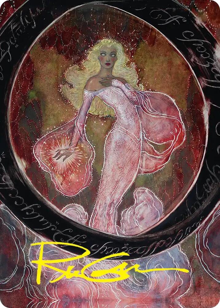 Galadriels Dismissal Art Card Gold Stamped Signature 29 (Art Series: The Hobbit)  | Good Games Modbury