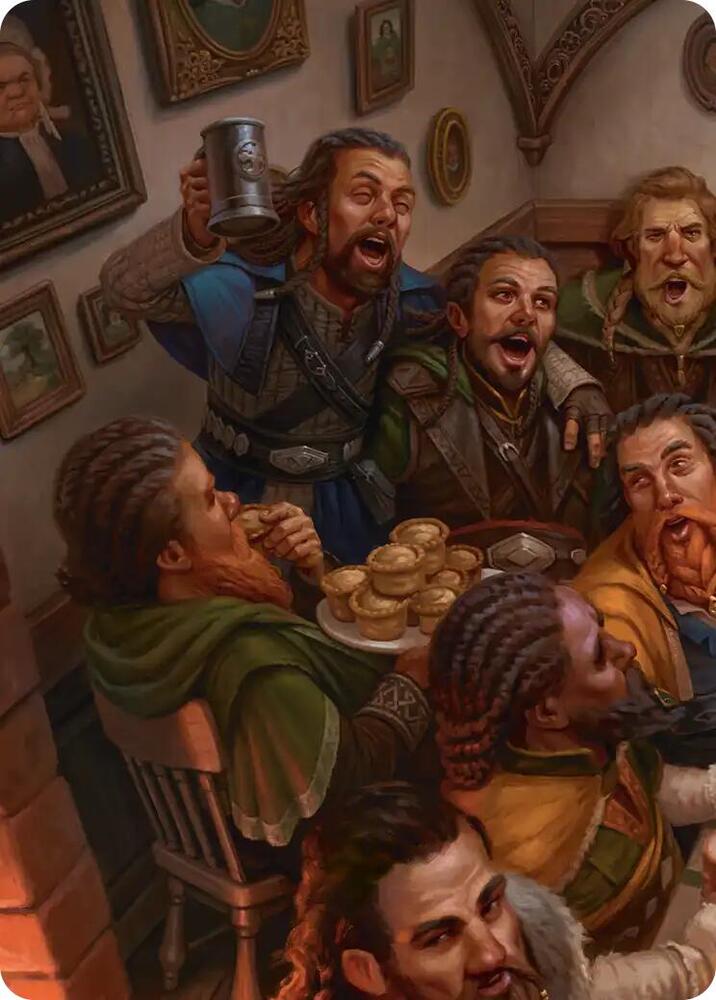 Fili and Kili Joyous Art Card 1 12 1 (Art Series: The Hobbit)  | Good Games Modbury