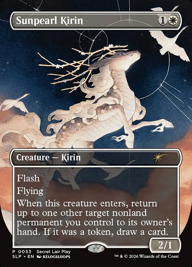 Sunpearl Kirin 53 (Secret Lair Showdown)  - Foil | Good Games Modbury