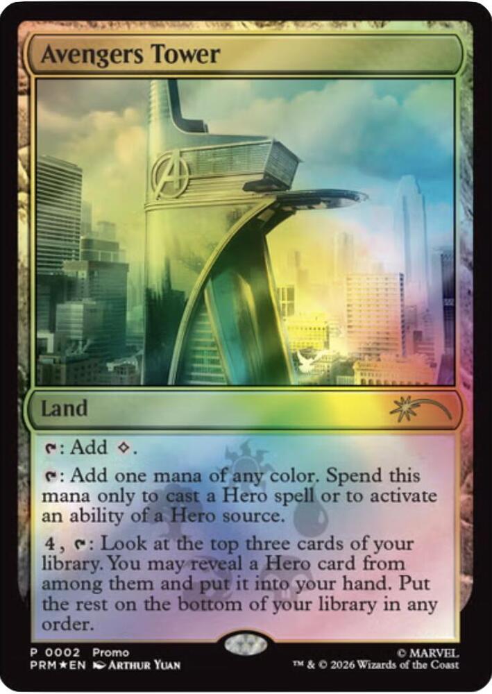 Avengers Tower 2 (Unique and Miscellaneous Promos)  - Foil | Good Games Modbury