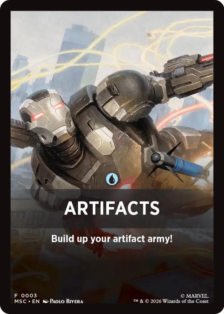 Artifacts Theme Card 3 (Commander: Marvel Super Heroes)  | Good Games Modbury