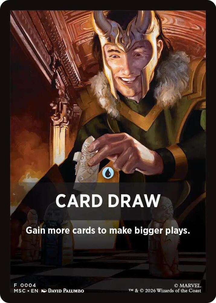 Card Draw Theme Card 4 (Commander: Marvel Super Heroes)  | Good Games Modbury