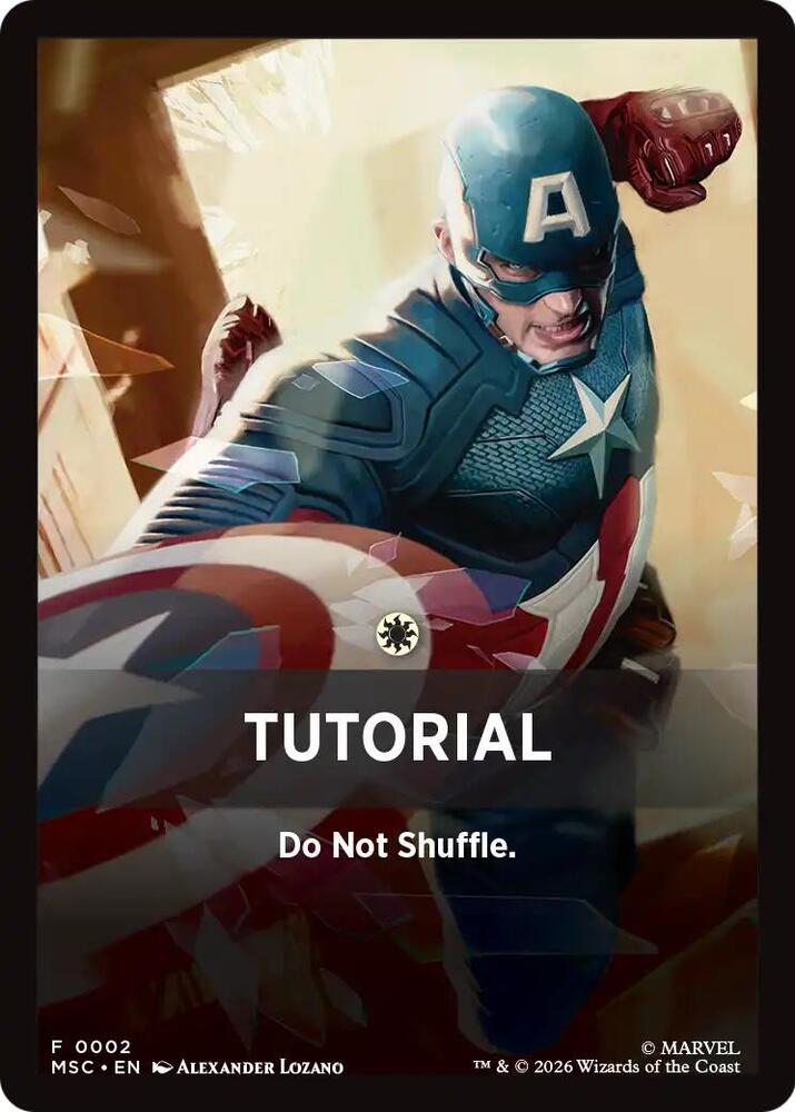 Tutorial Theme Card 0002 2 (Commander: Marvel Super Heroes)  | Good Games Modbury