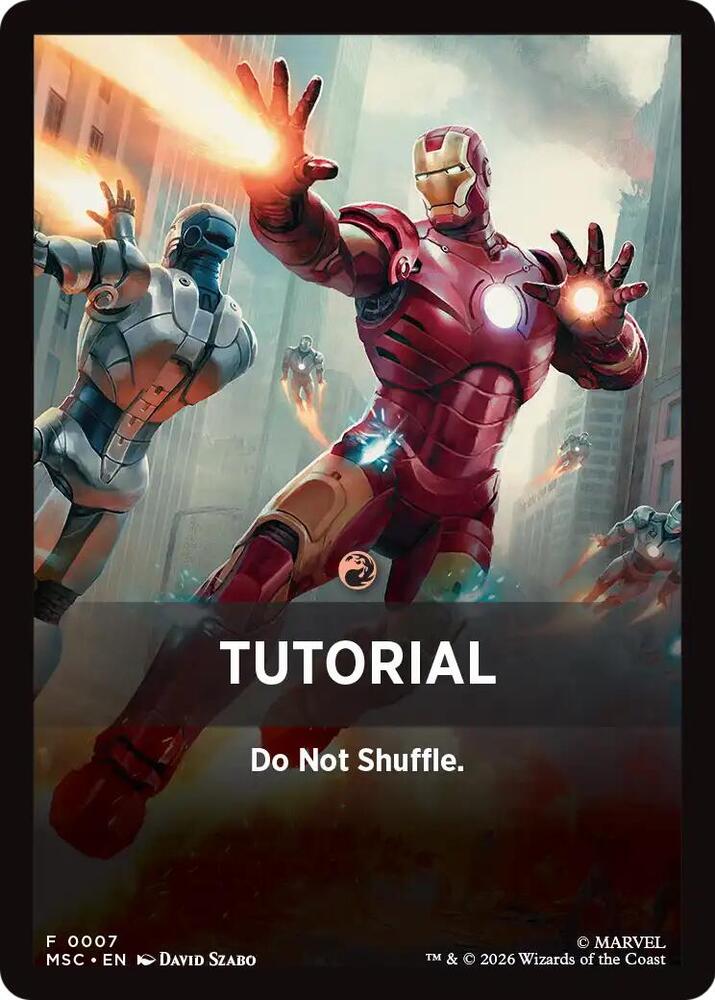 Tutorial Theme Card 0007 7 (Commander: Marvel Super Heroes)  | Good Games Modbury
