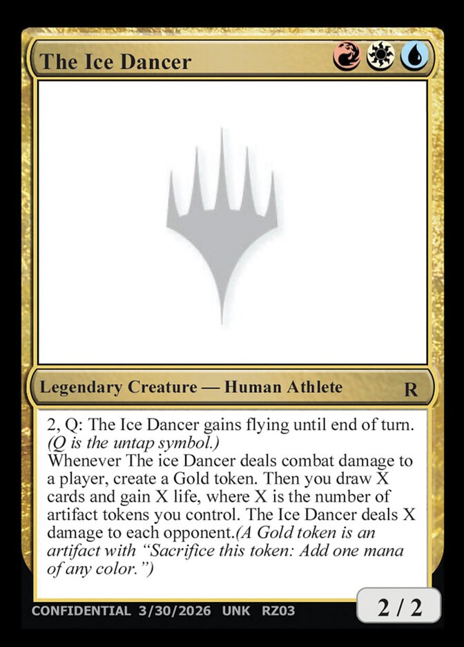 The Ice Dancer  (Un-Known Event Playtest Cards)  | Good Games Modbury