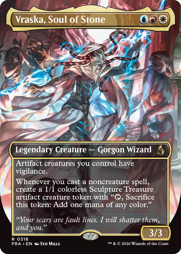 Vraska, Soul of Stone 318 (Reality Fracture)  - Borderless | Good Games Modbury