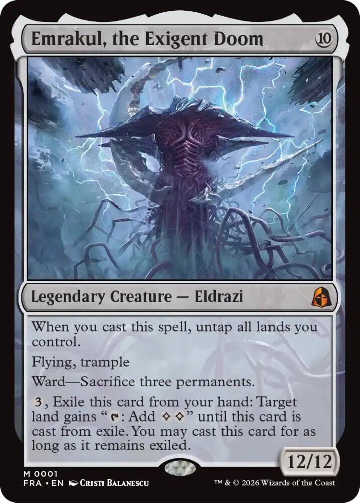 Emrakul, the Exigent Doom 1 (Reality Fracture)  | Good Games Modbury