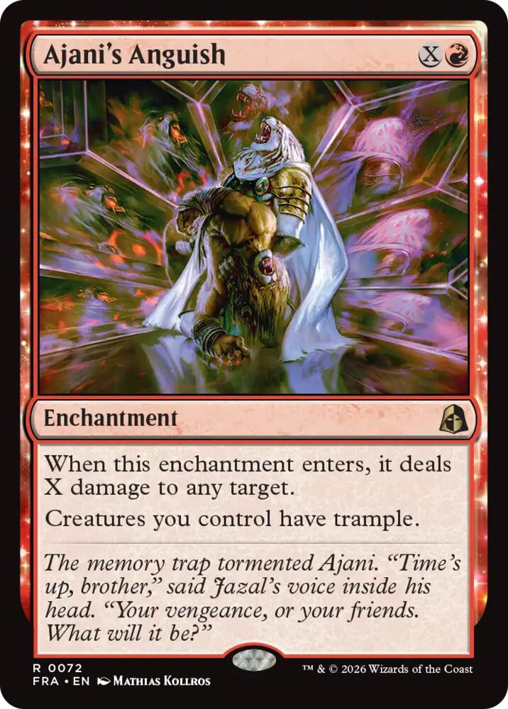 Ajani's Anguish 72 (Reality Fracture)  | Good Games Modbury