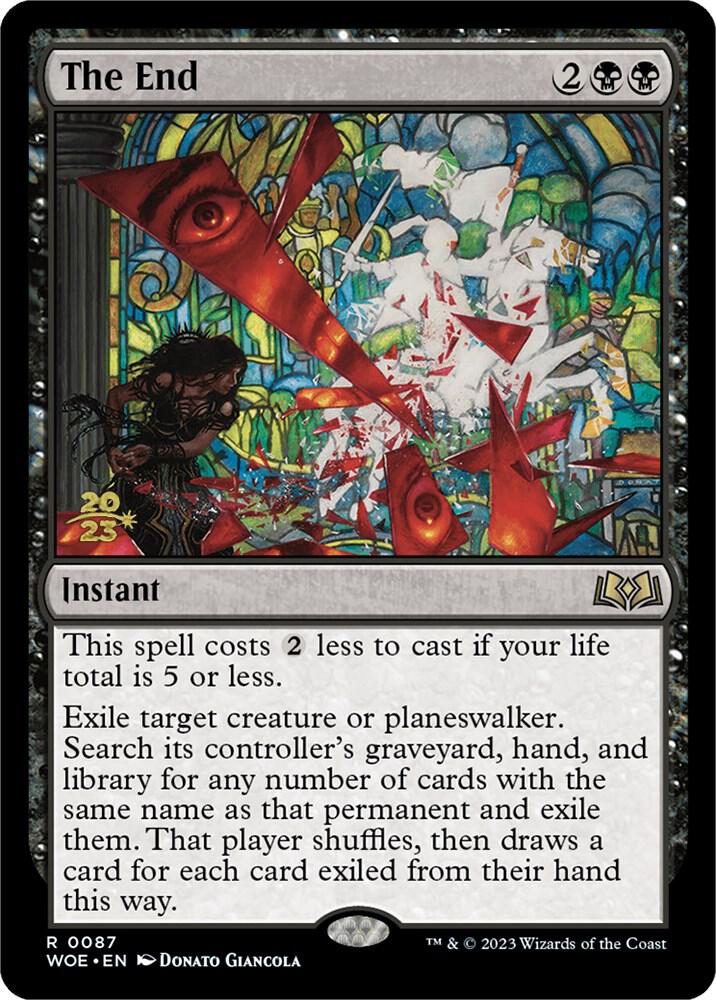 The End 87s/200 (Prerelease Cards)  - Foil | Good Games Modbury