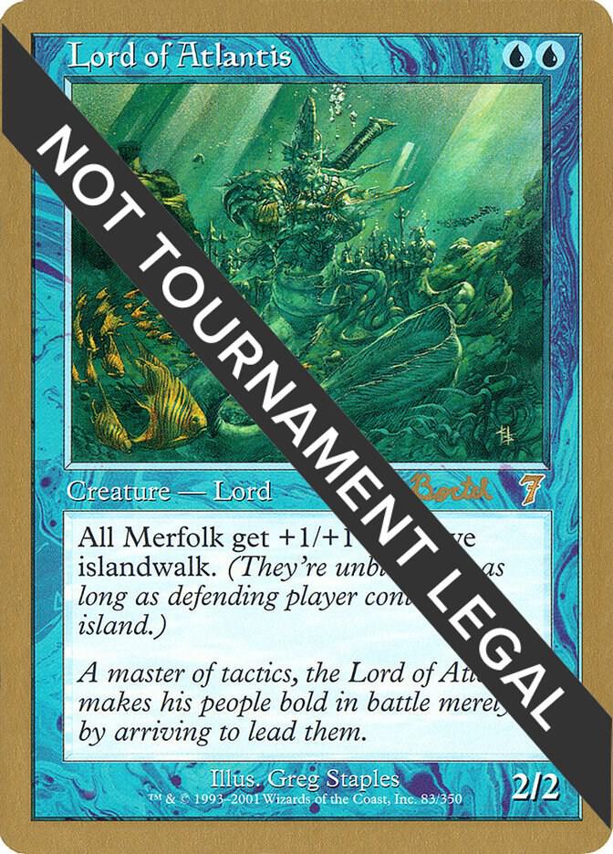 Lord of Atlantis 2001 Alex Borteh 7ED ab83/138 (World Championship Decks)  | Good Games Modbury