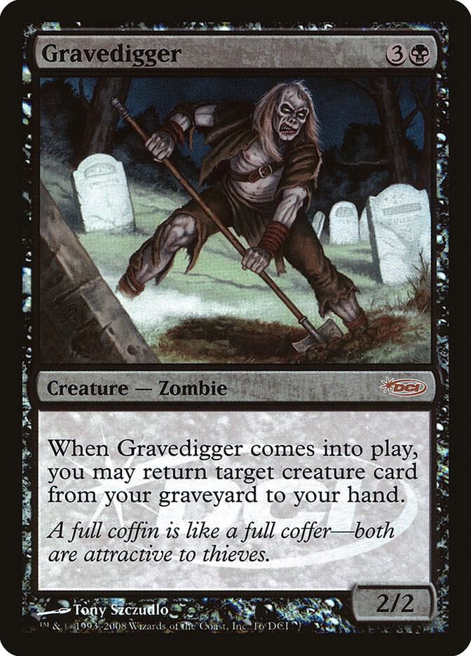 Gravedigger 16/79 (WPN & Gateway Promos)  - Foil | Good Games Modbury