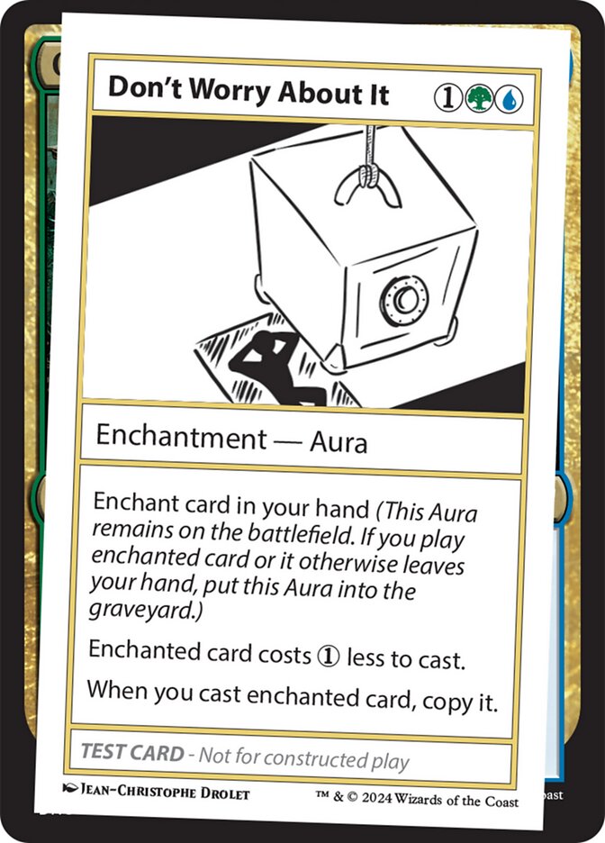 Dont Worry About It 592/390 (Mystery Booster 2 Playtest Cards)  | Good Games Modbury