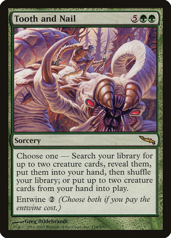 Tooth and Nail 134/306 (Mirrodin)  | Good Games Modbury