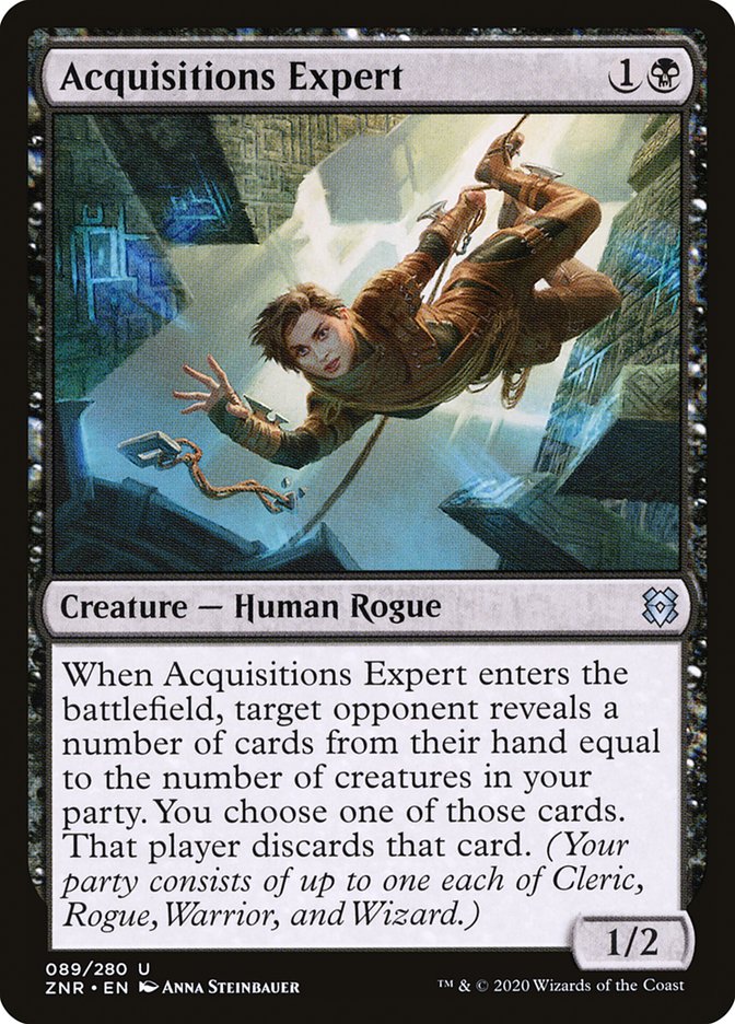 Acquisitions Expert [Zendikar Rising] | Good Games Modbury