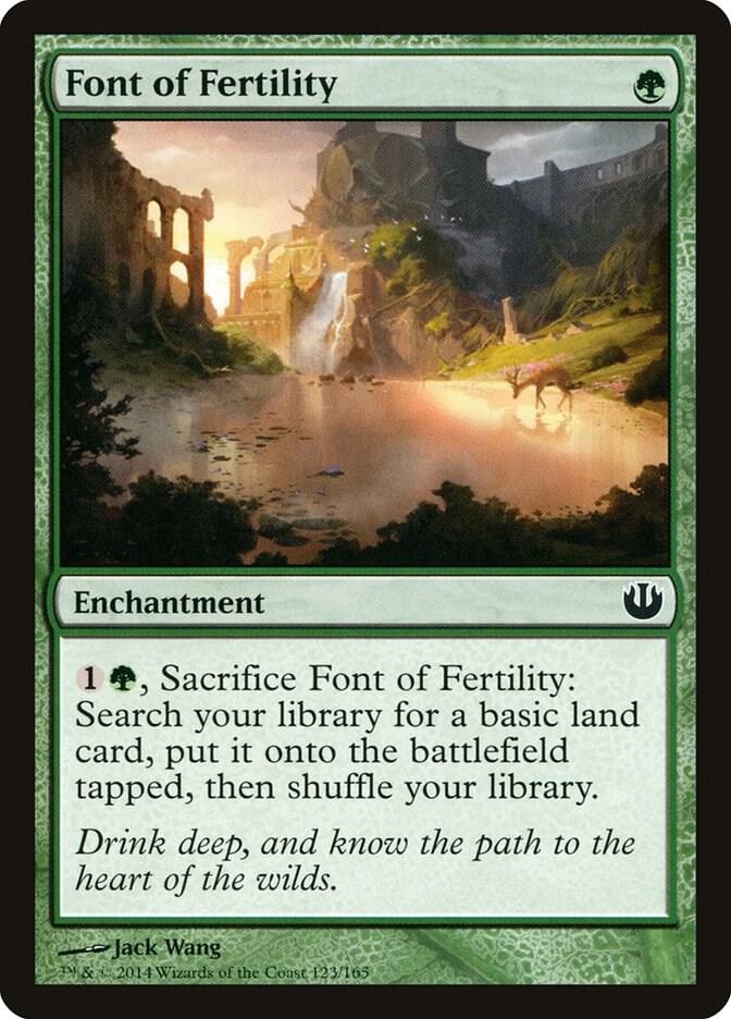 Font of Fertility 123/165 (Journey Into Nyx)  - Foil | Good Games Modbury