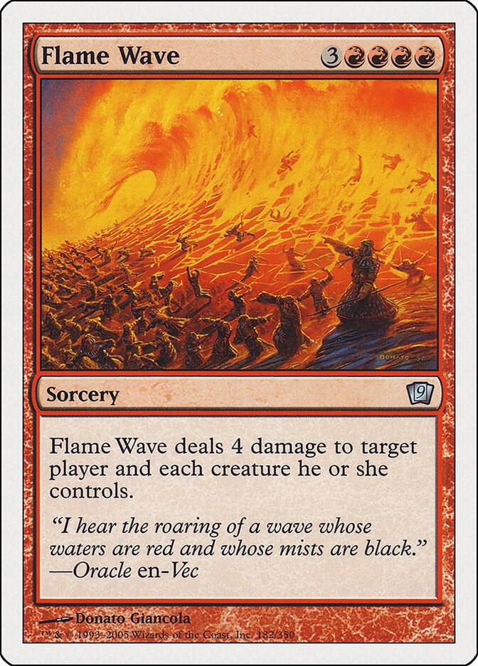 Flame Wave 182/350 (9th Edition)  | Good Games Modbury
