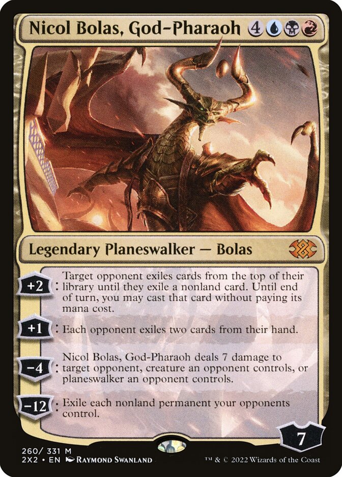 Nicol Bolas God Pharaoh 260 (Double Masters 2022)  | Good Games Modbury