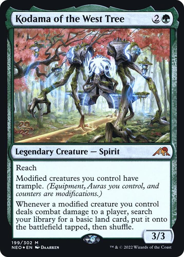 Kodama of the West Tree 199s/157 (Prerelease Cards)  - Foil | Good Games Modbury