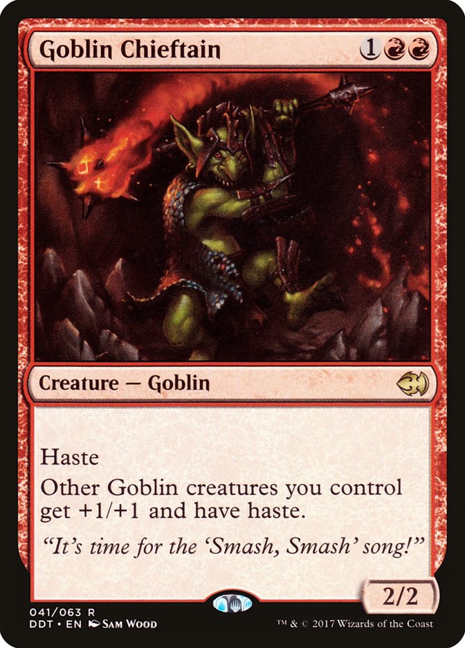 Goblin Chieftain [Duel Decks: Merfolk vs. Goblins] | Good Games Modbury