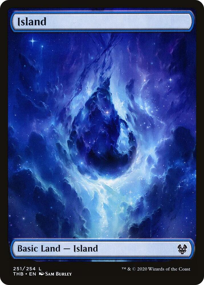 Island 251 (Theros Beyond Death)  - Full Art | Good Games Modbury