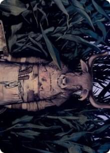Fleshtaker Art Card 61 (Art Series: Innistrad: Midnight Hunt)  | Good Games Modbury