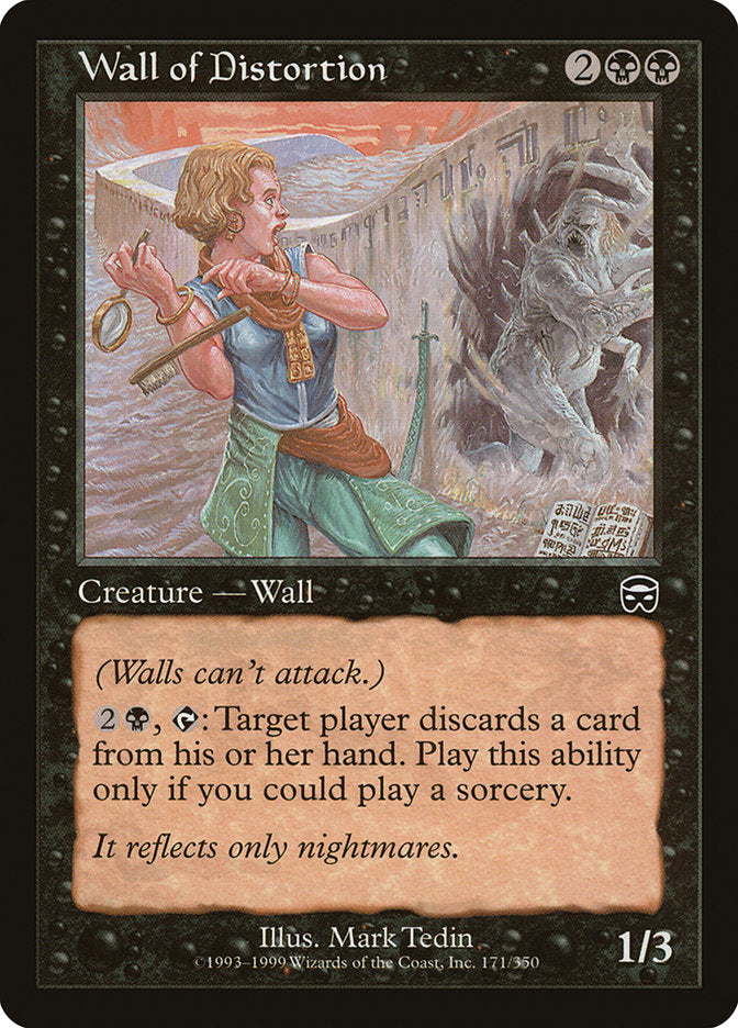 Wall of Distortion [Mercadian Masques] | Good Games Modbury