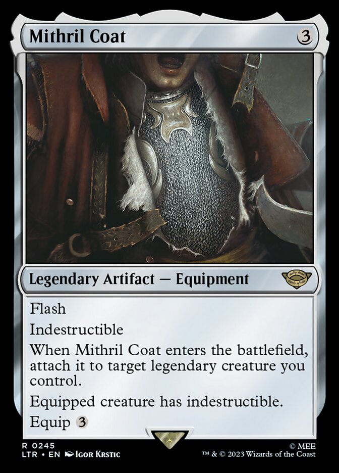 Mithril Coat 245/281 (Universes Beyond: The Lord of the Rings: Tales of Middle-earth)  | Good Games Modbury