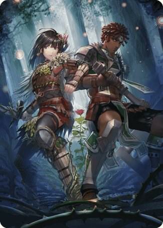 Defense of the Heart Art Card 81 (Art Series: Wilds of Eldraine)  | Good Games Modbury