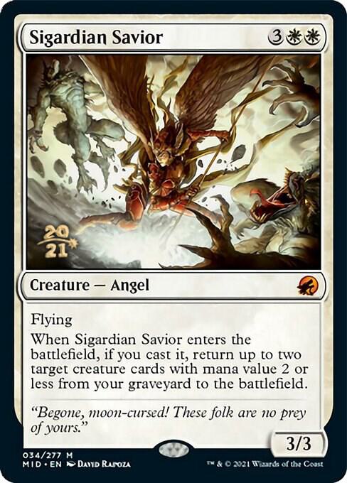 Sigardian Savior 34s/171 (Prerelease Cards)  - Foil | Good Games Modbury