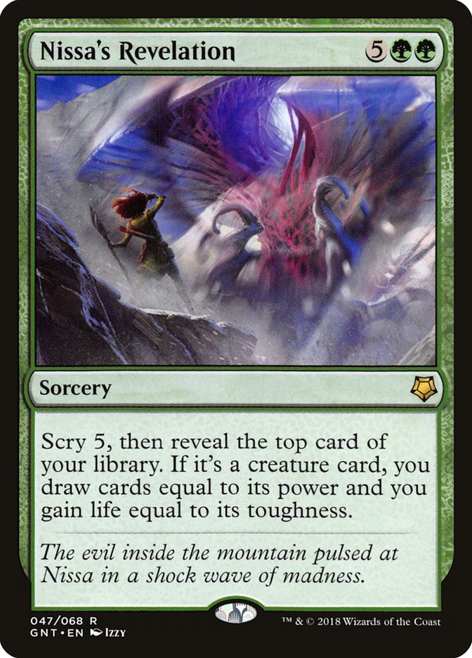 Nissa's Revelation 47/68 (Magic Game Night)  | Good Games Modbury