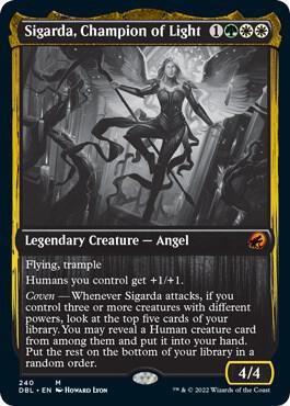 Sigarda Champion of Light 240/534 (Innistrad: Double Feature)  - Foil | Good Games Modbury