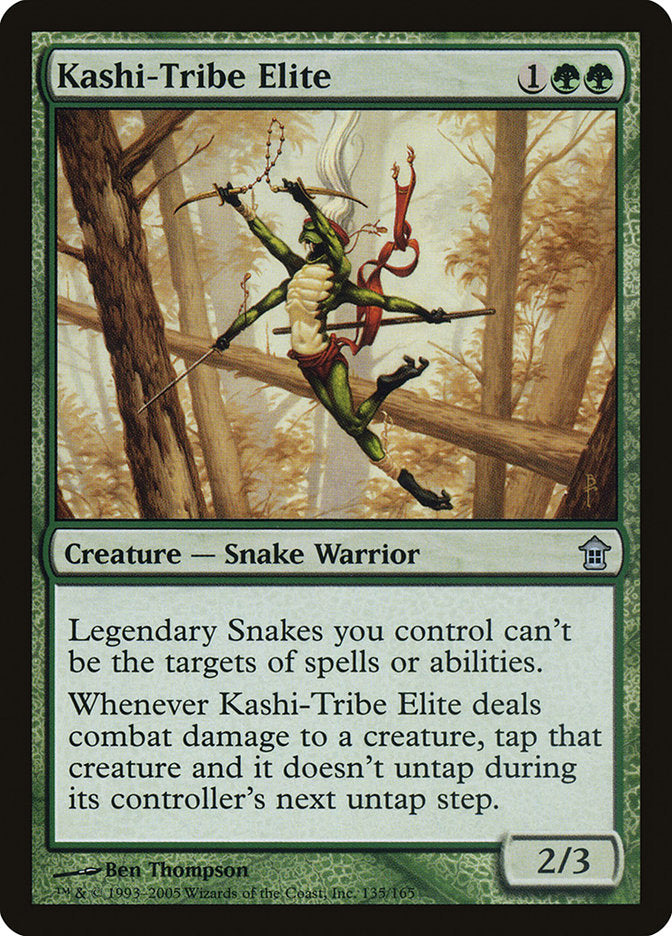 Kashi-Tribe Elite 135/165 (Saviors of Kamigawa)  - Foil | Good Games Modbury