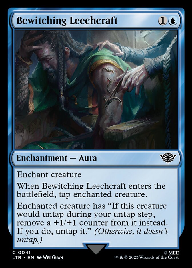 Bewitching Leechcraft 41/281 (Universes Beyond: The Lord of the Rings: Tales of Middle-earth)  - Foil | Good Games Modbury