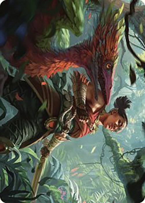 Wayta Trainer Prodigy Art Card 71 (Art Series: The Lost Caverns of Ixalan)  | Good Games Modbury