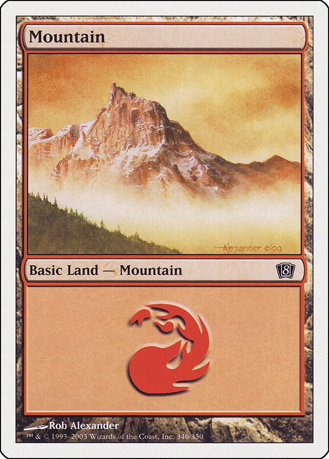 Mountain 346/350 (8th Edition)  | Good Games Modbury