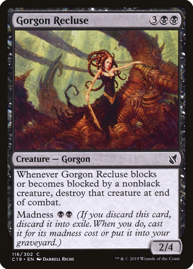 Gorgon Recluse [Commander 2019] | Good Games Modbury