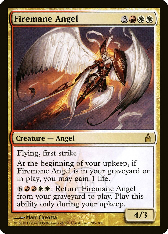 Firemane Angel [Ravnica: City of Guilds] | Good Games Modbury