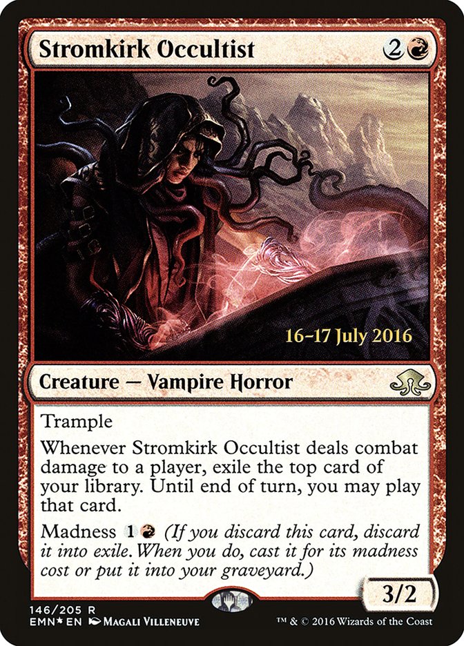 Stromkirk Occultist [Eldritch Moon Prerelease Promos] | Good Games Modbury