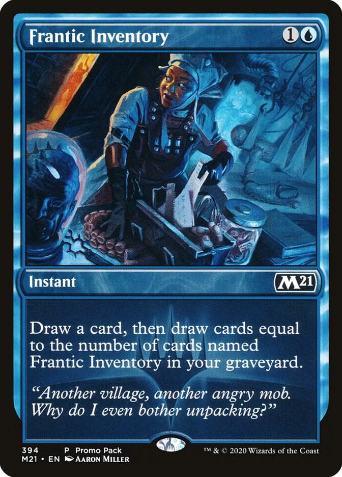 Frantic Inventory 394 (Promo Pack: Core Set 2021)  - Foil | Good Games Modbury