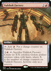 Vulshok Factory (Extended Art) [Phyrexia: All Will Be One Commander] | Good Games Modbury